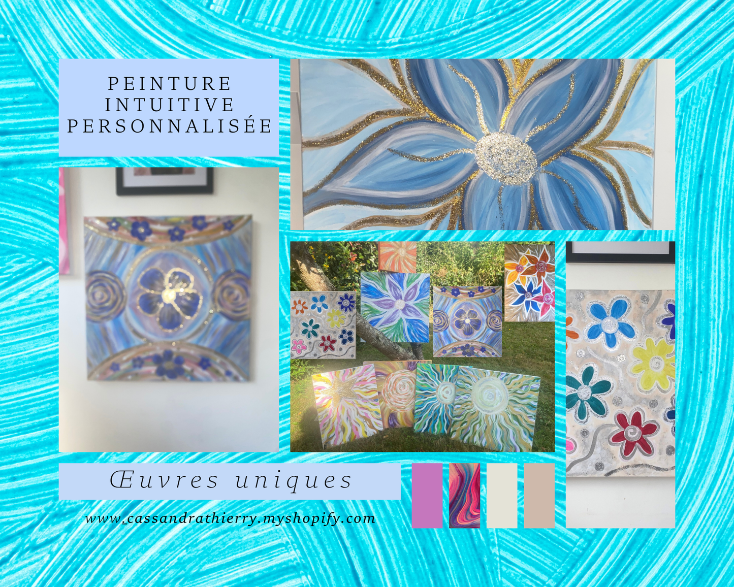 PEINTURE INTUITIVE PERSONNALISÉE 🌈✨🎨